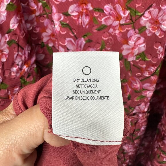 NWT SACHIN + BABI Ronnie Dress Bordbloom Long-sleeve Midi Boho Flowy Floral 10 - Picture 9 of 12